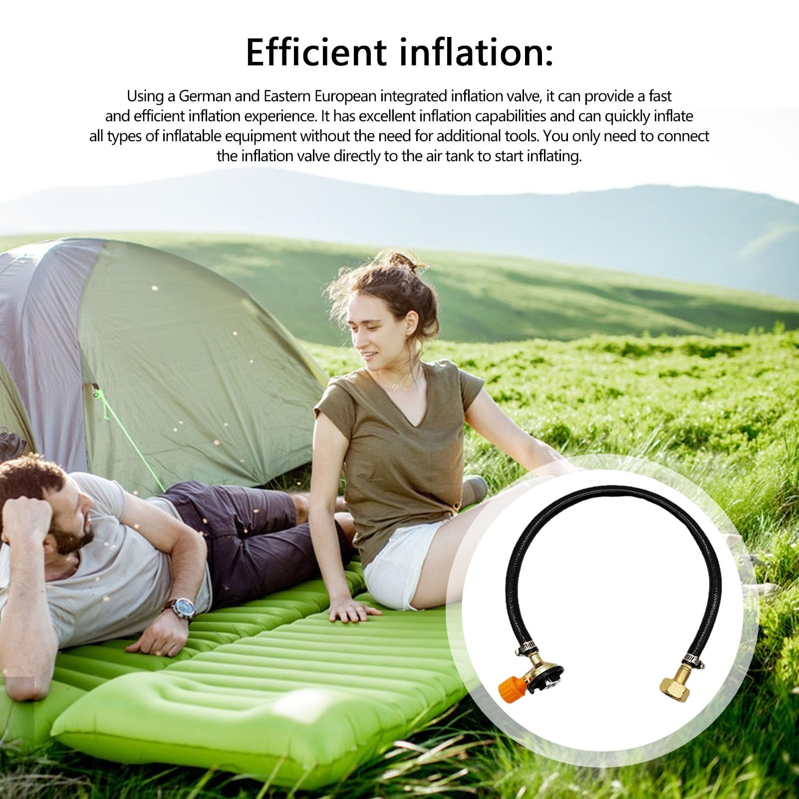 Cozlly Adaptateur de Propane, Adaptateur Bouteille de Gaz