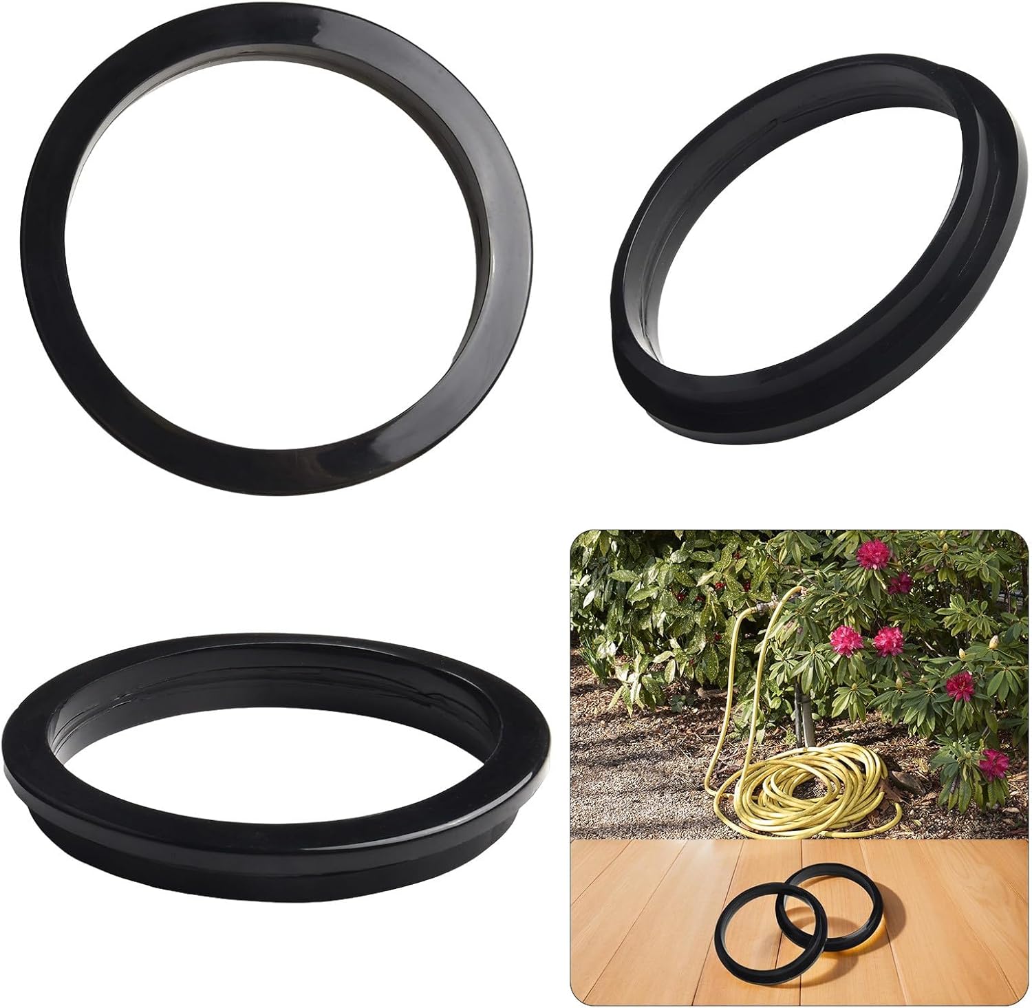 Replacement Seal for Cover Inlet and Filter, DN 100 Size Gasket Made of Durable Material, Practical Leak-Proof Spare Part for Industrial Equipment (1 Pack)