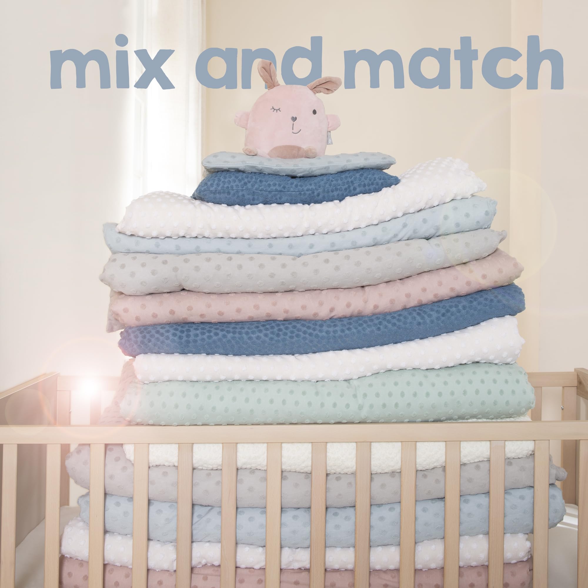 roba Spannbettlaken 40 x 90-45 x 90 cm Frosty Almond - Baby Bettlaken für Stubenwagen/Wiegen - Bio Baumwolle - GOTS und Oeko-Tex Standard 100 - Beige