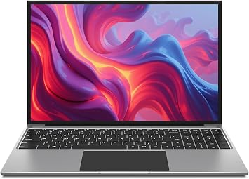 jumper 15.6" Laptop, Gaming Laptops with FHD IPS Screen, 12th i5-12450H Up to 4.4GHz, 16GB DDR4 512GB NVME SSD, 62.7Wh Battery, Dual Memory Slots, Four Stereo Speakers, for Business and Students.