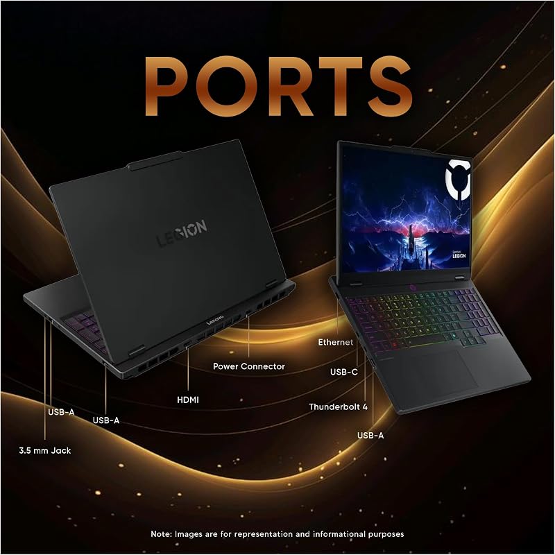 Lenovo Legion 5i Gaming Laptop, Intel Ultra 9-275HX, 32 GB DDR5 RAM, 1 TB PCIe SSD, 15.1" WQXGA (2560x1600)165Hz, Nvidia G-Force RTX 5070, 24-Zone RGB Backlit Keyboard, W11 Home, Black+Traix Mousepad image 5