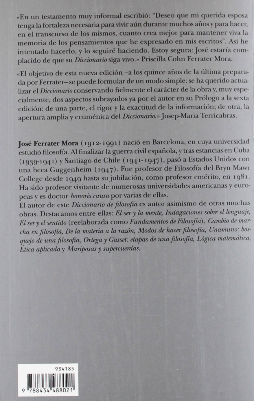 Diccionario de Filosofía (estuche) (Ariel Letras)