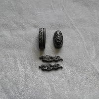 Vista 26 de Espada samurái japonesa KOSHIRAE – Fuchi Kashira Menuki 01-77