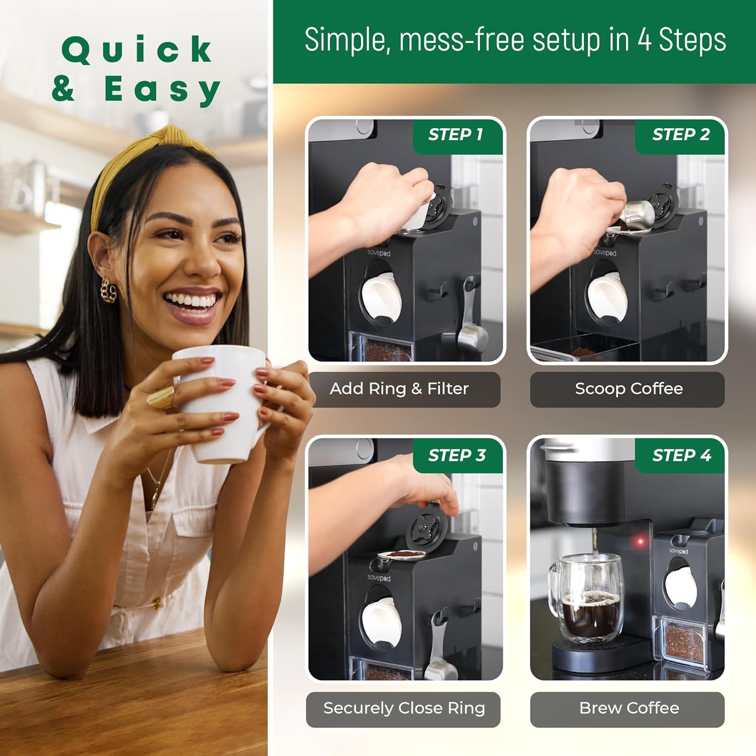 Amazon.co.jp: Keurig用保存ポッド – 高性能で再利用可能なKカップ対応