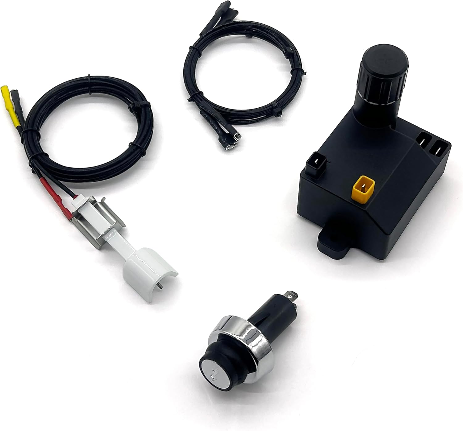 WEMEIKIT 67053 Grill Igniter Kit for Weber GS4 Spirit II 210/310 Parts with Front Control Panel (2013-Newer), 2-Outlet Ignition Replacement for Spirit II E-210, E-310, S-210, S-310, GS4 Grill Parts