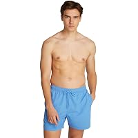 Tommy Hilfiger Uomo Pantaloncino da Bagno Medium Drawstring con Logo