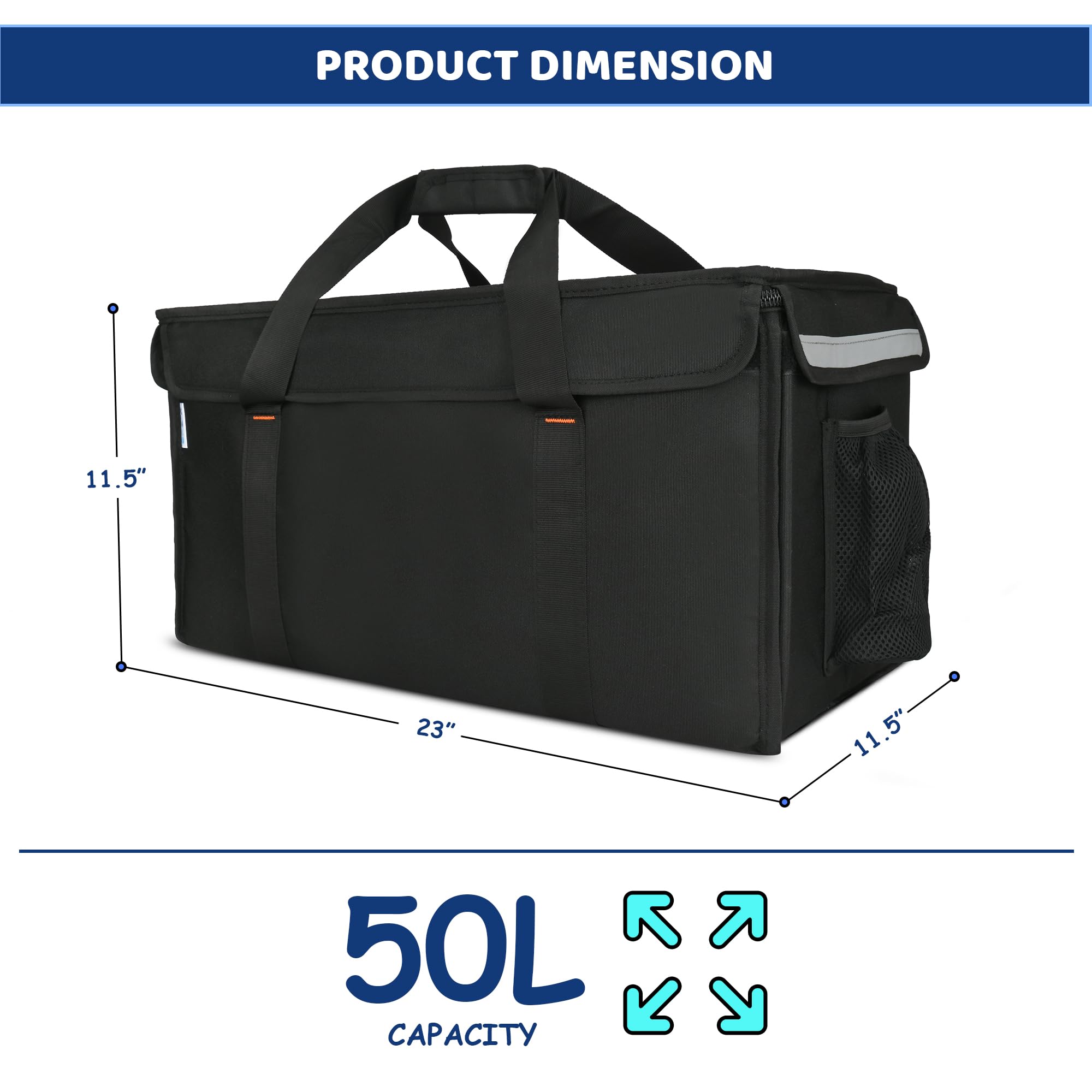 Insulated Milk Delivery Bag - Keeps Milk Cold! -6