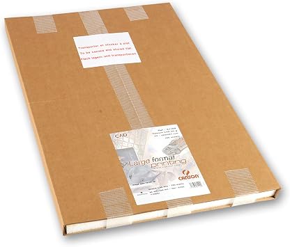 Canson A1 90 GSM Archive Opaque Paper for Inkjet - Ultra White Pack of 125 Sheets