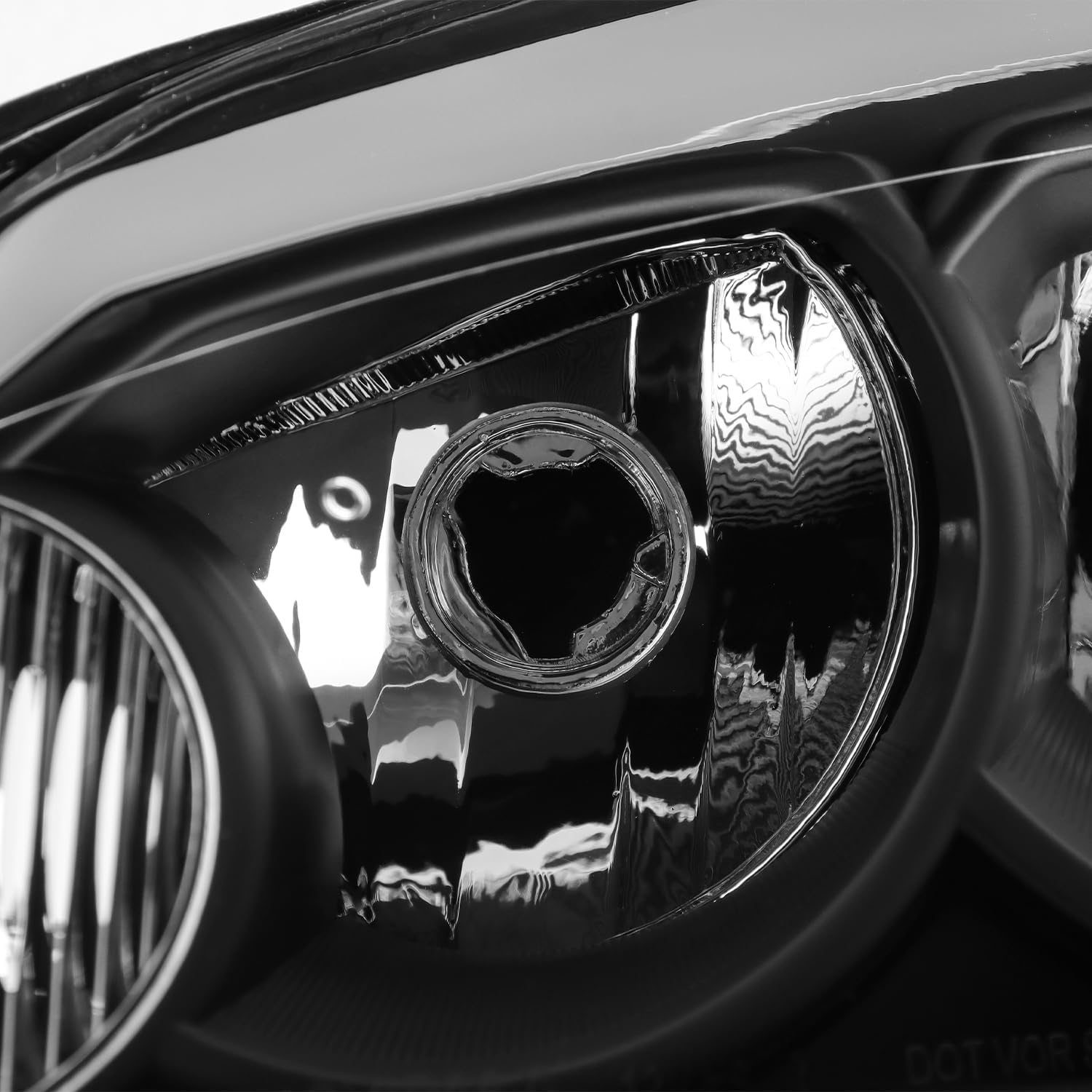 AKKON - Fits 2006-2013 Chevy Impala 14-16 Impala Limited 06-07 Monte Carlo Headlights Pair LH+RH w/LED Tube DRL Running