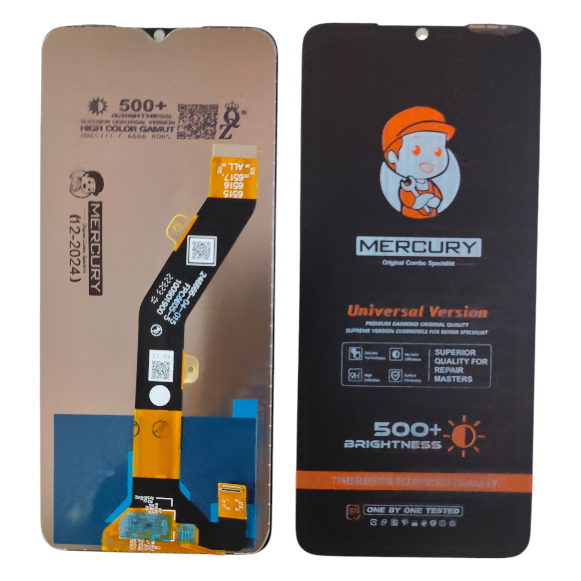 MERCURY MOBILE LCD Original Display with Touch Screen Digitizer