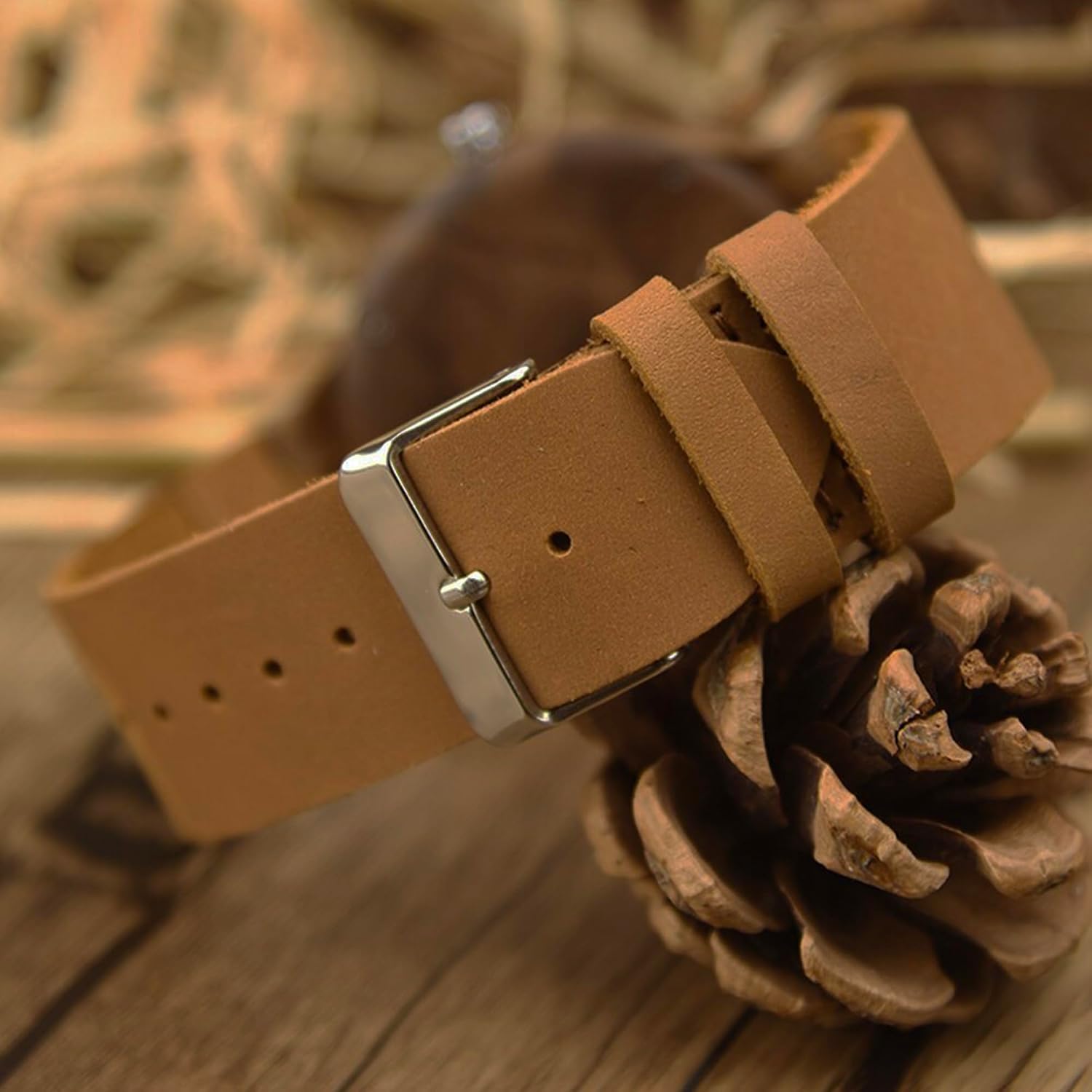 Vintage Kraken Octopus Illustration Leather Watch, Sea Monster Wood Watch, Octopus Watch, Man Size Watch, Vintage Octopus Jewelry P559