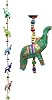 Indian Fabric Hanging Elephants String decoration