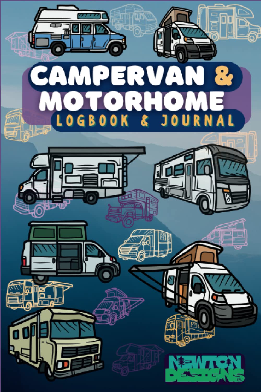 Campervan & Motorhome Logbook & Journal- for campsites, wild camping and pub stopovers.: A logbook designed by van lifers- for van lifers. Record your ... and overnight stops, rating them as you go.