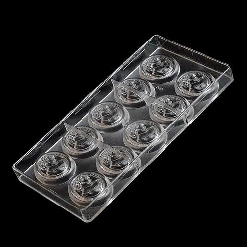 Miniatura 4 de Grainrain molde de chocolate de policarbonato molde de barra de chocolate de policarbonato (19277)