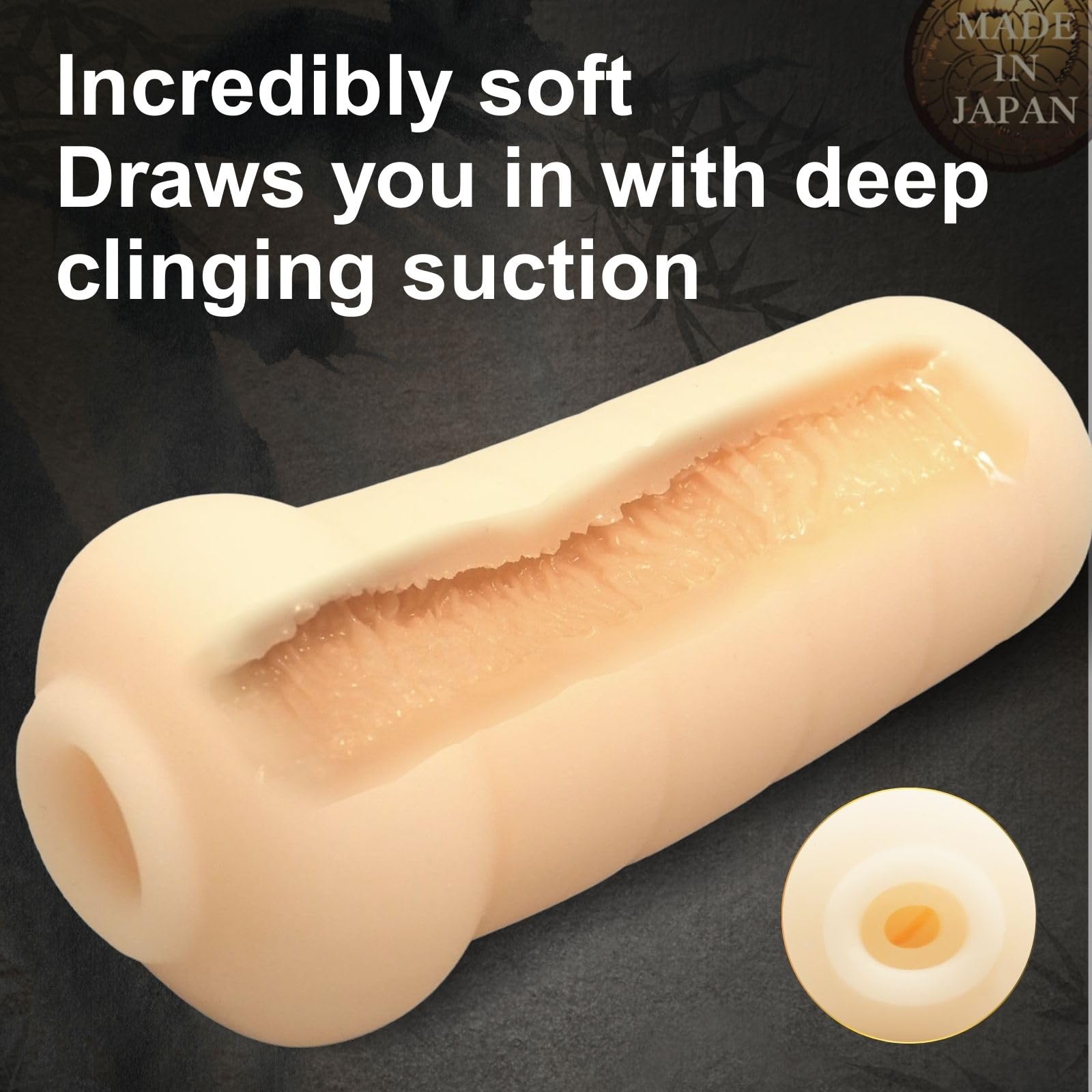 Amazon.com: Hot Powers Japanese Male Masturbator Cup, Handmade in Japan,  Realistic Feel, Soft TPE Pocket Pussy Stroker with Anime-Inspired Design,  Non-Through Tunnel, Reusable, Discreet Packaging : Health & Household