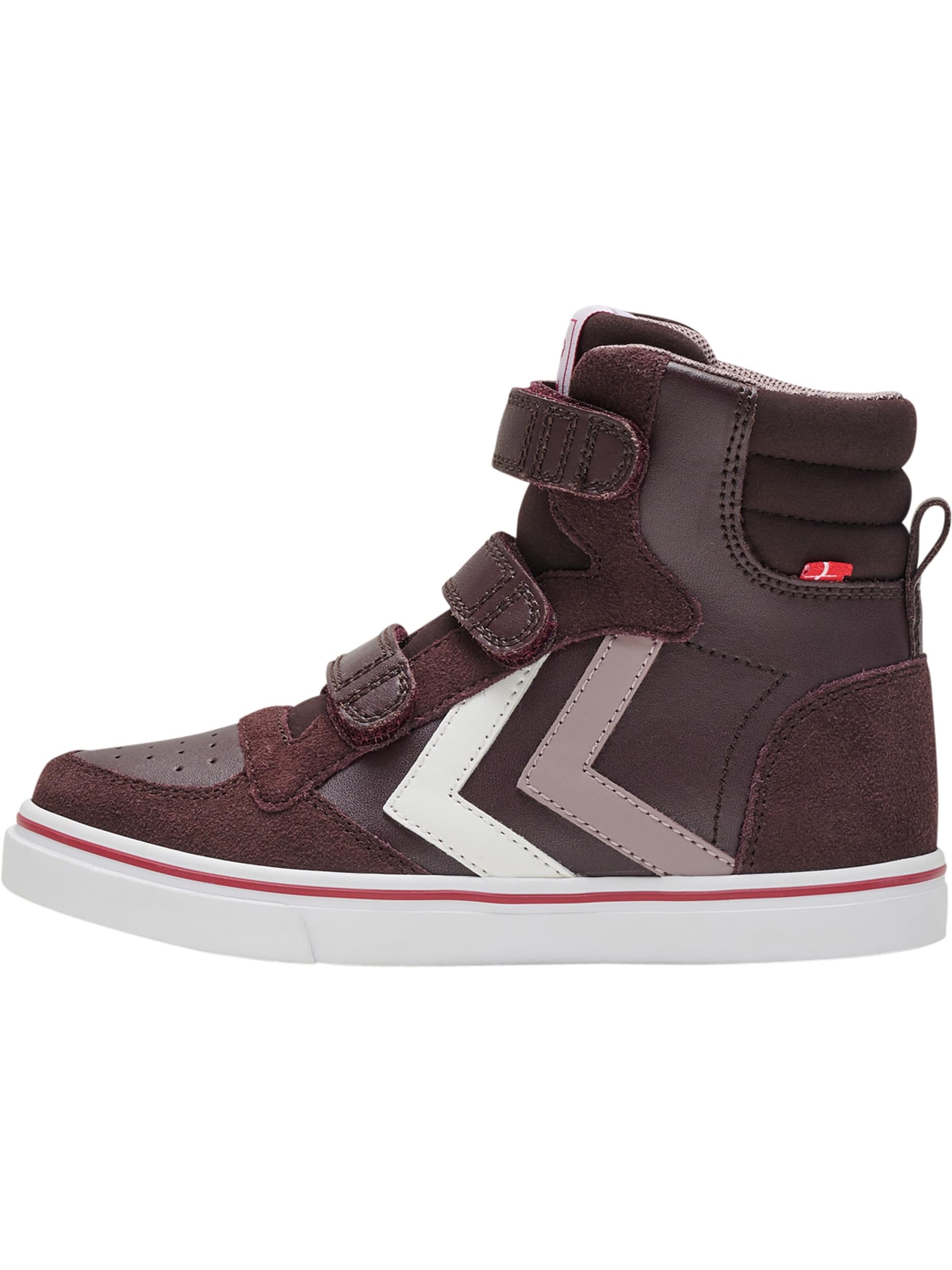 Hummel Unisex Kid's Stadil Pro Jr Sneaker, Fudge, 8.5 UK Child