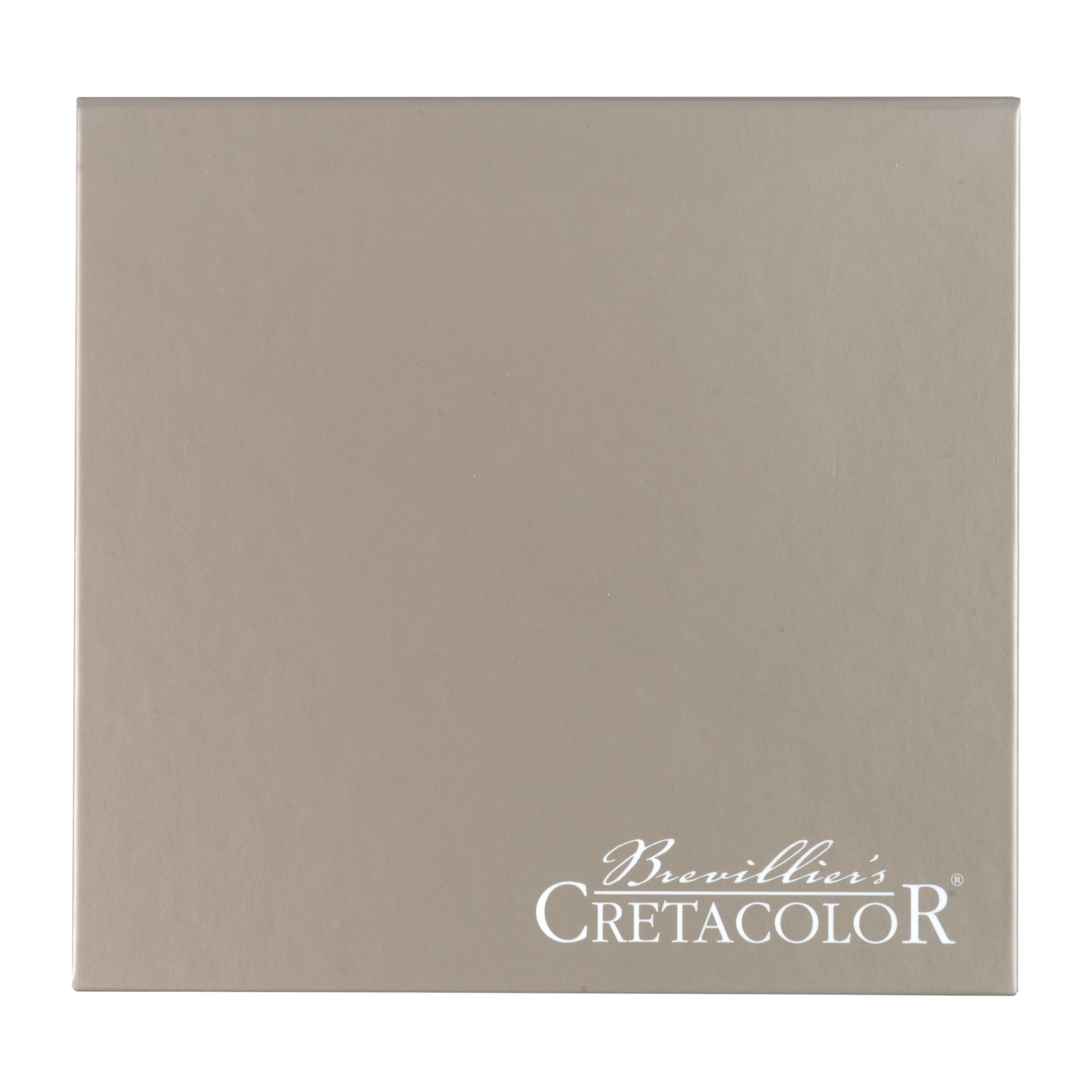 CRETACOLOR Passion Box, set da 25 pezzi per schizzi e disegno, confezione regalo, incl. gomma per carta, gomma impastata e temperino per artisti