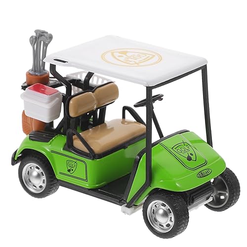 LOGOFUN Mini Golf Cart Miniature Golf Cart Model Toy 1:36