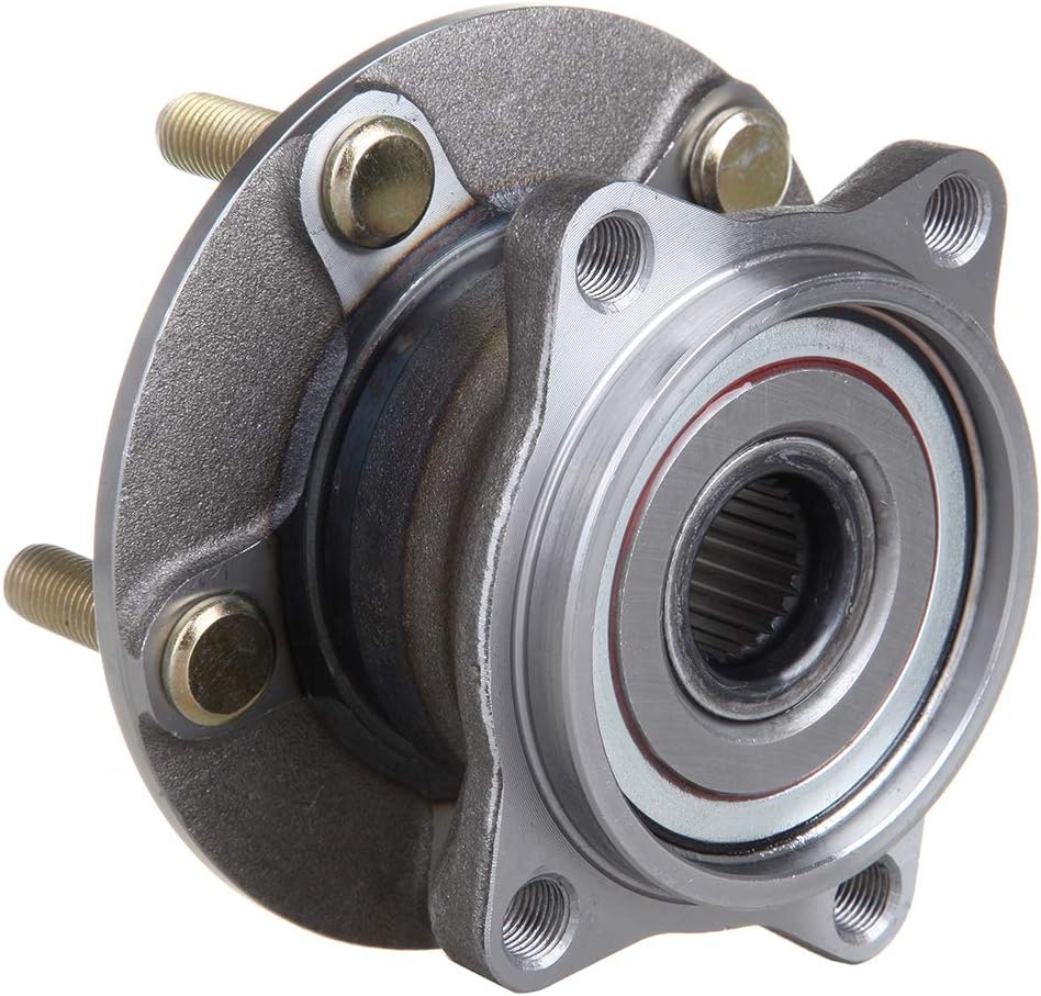 512291 AWD(All-Wheel Drive) Rear Wheel Bearing and Hub Assembly compatible with 2004-2008 2010-2011 For Mitsubishi Endeavor 5 Lugs Non ABS