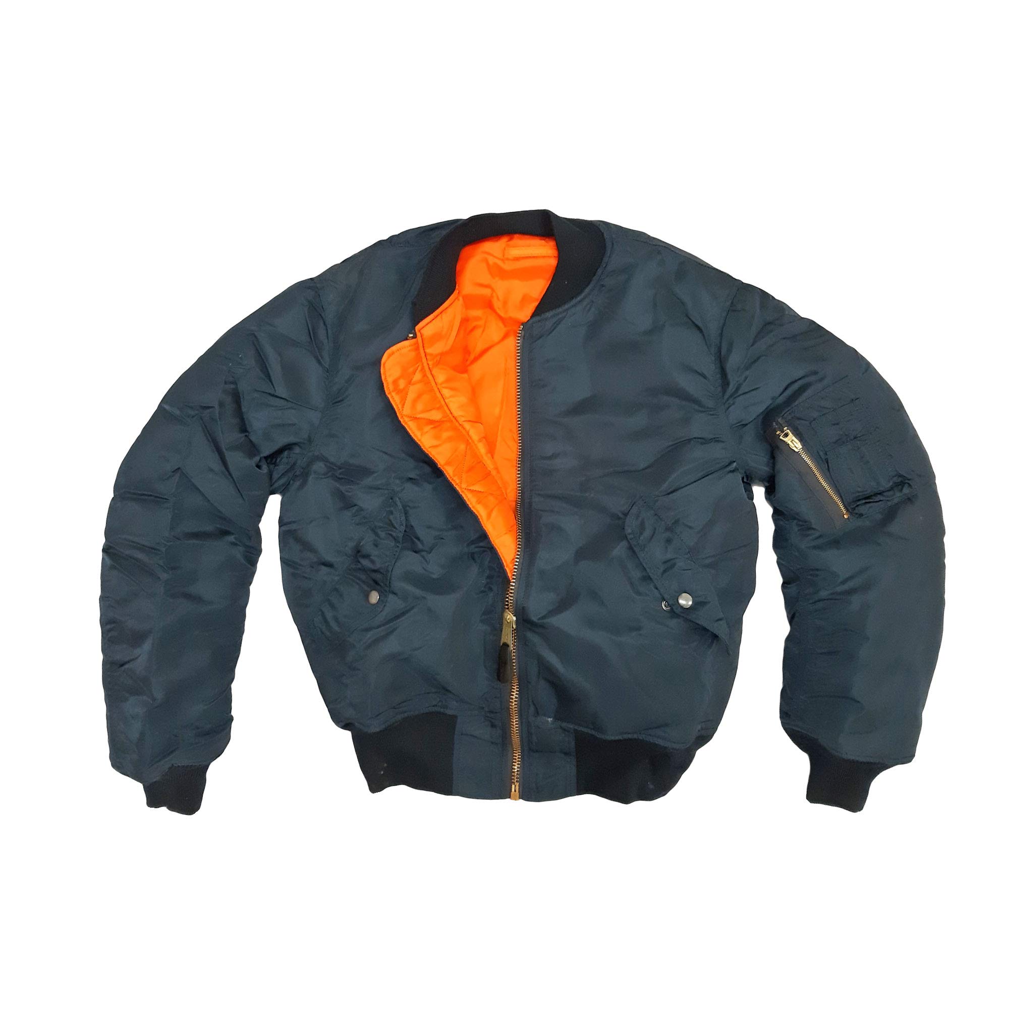 Outbound Blue Original Us Ma1 Concord Flight Bomber Jacket (L)