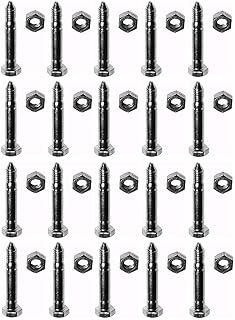 The ROP Shop (20) Shear PINS & Bolts for John Deere 828D 924DE 1032D Snowthrowers Snowblowers