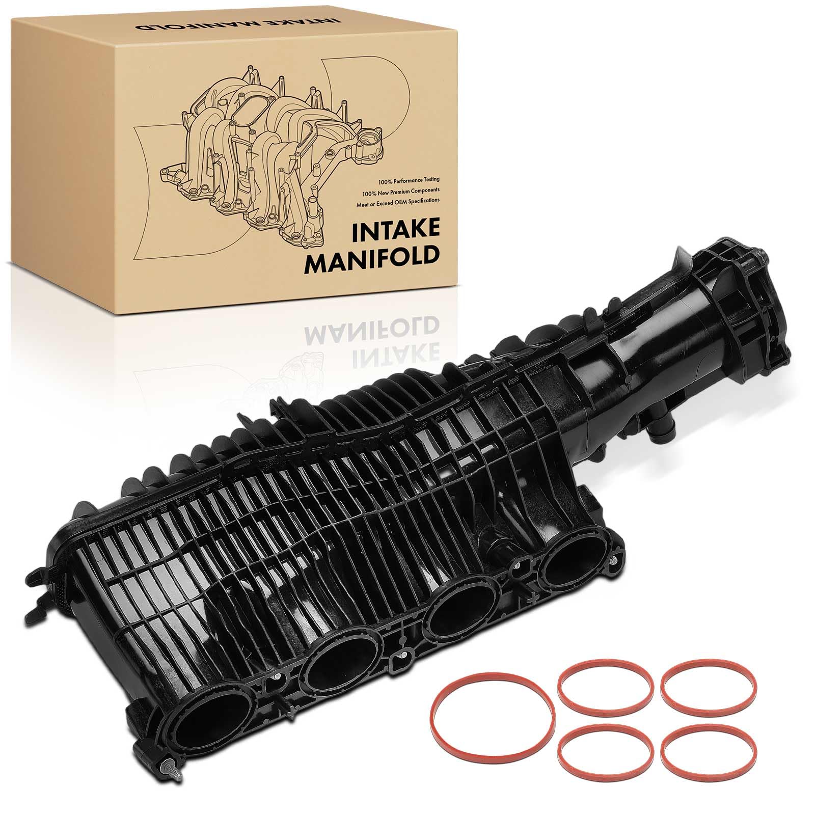 Frankberg Collettore di aspirazione con guarnizioni 11617617500 | Compatibile con: X1 F48, M.i.n.i Cabrio F57, 2 Gran Tourer F46, M.i.n.i F56, 2 Active Tourer F45, M.i.n.i Clubman F54