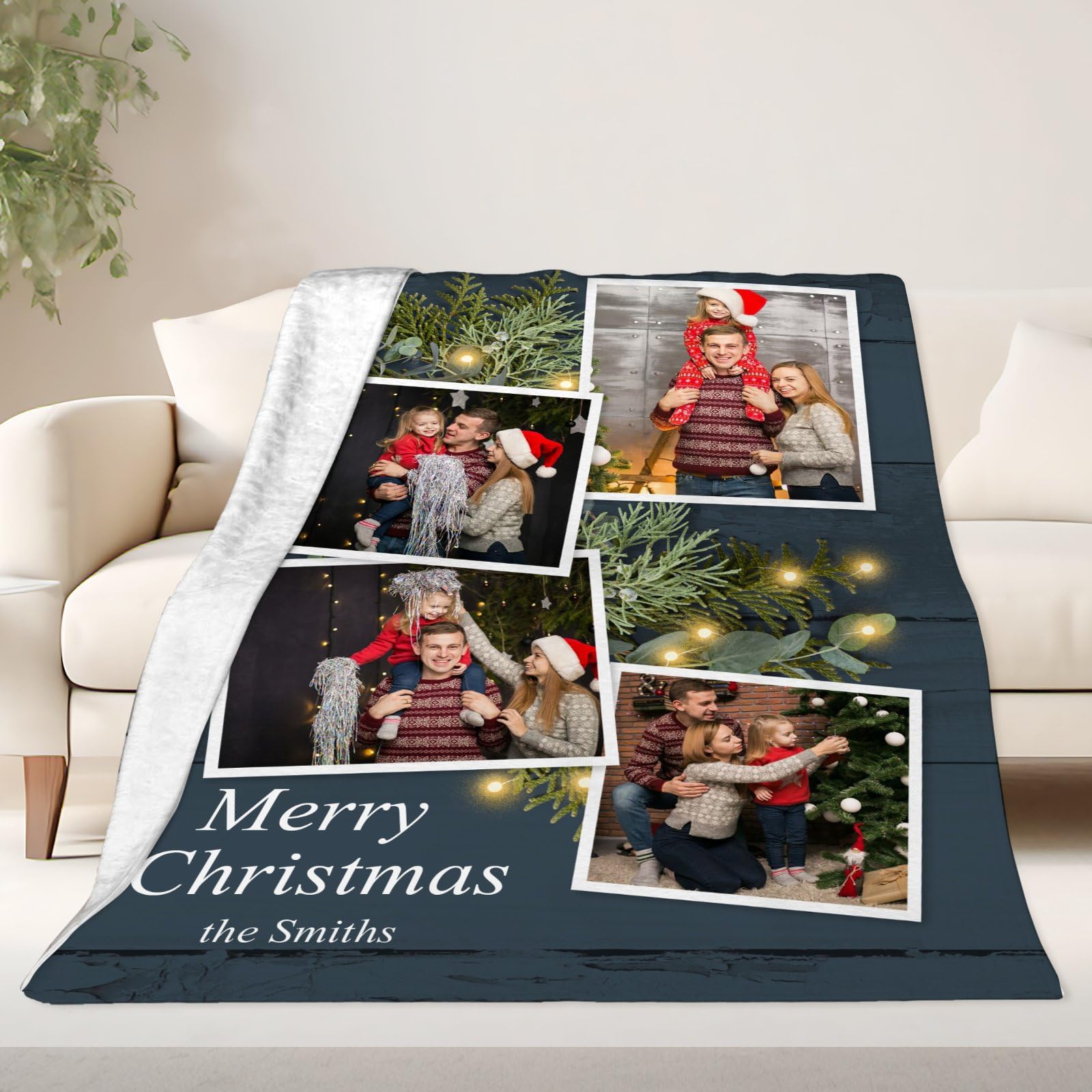 Manta personalizada con texto de fotos para novio, novia, mantas personalizadas para parejas, regalos personalizados de San Valentín, aniversario, Navidad, cumpleaños para ella, él, esposa