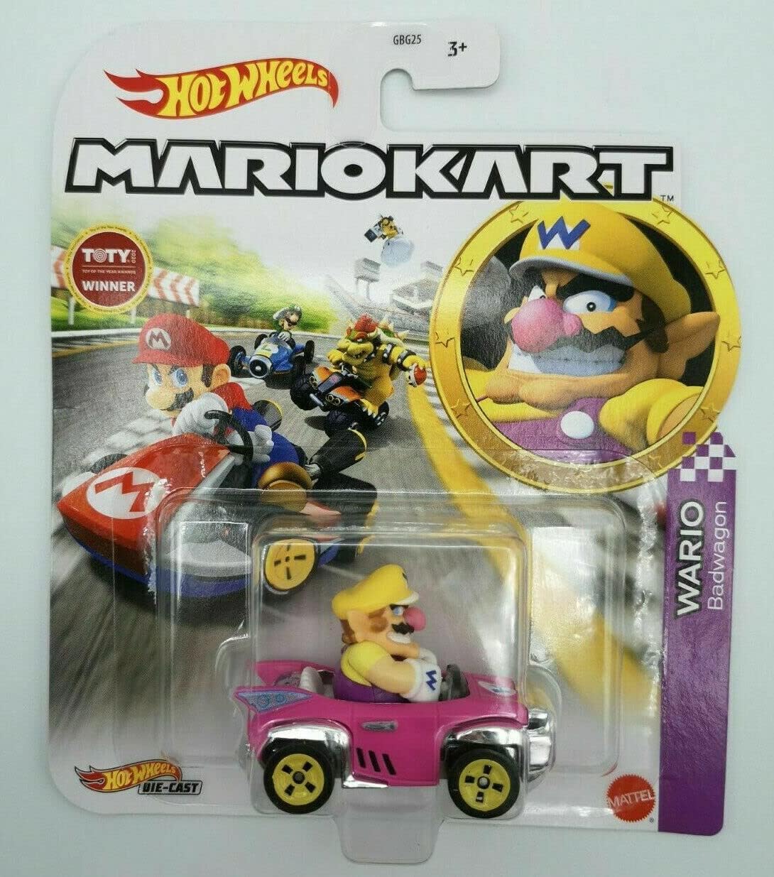 Mario Kart Wario Badwagon DieCast Coche 1:64 Escala Bolivia Ubuy