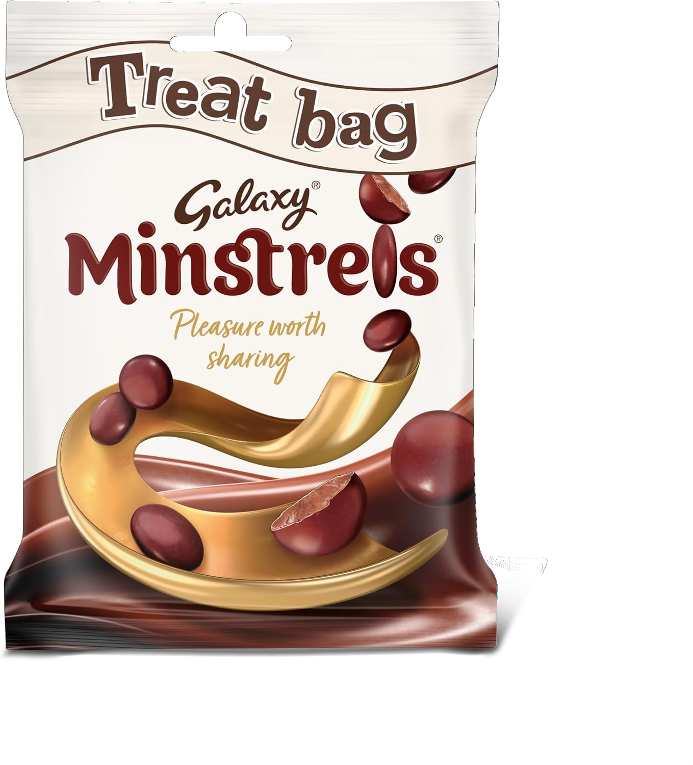 Galaxy Minstrels Chocolate Treat Bag, Pack of 20 x 80G