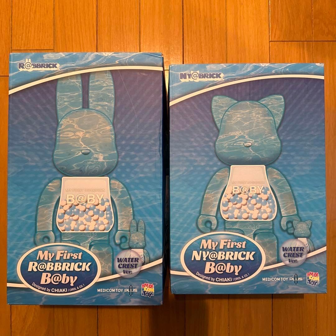 コレクション MY FIRST R@BBRICK B@BY WATER CREST Ver. MY FIRST BE@RBRICK B@BY WATER CREST ベアブリック 青 MEDICOM TOY