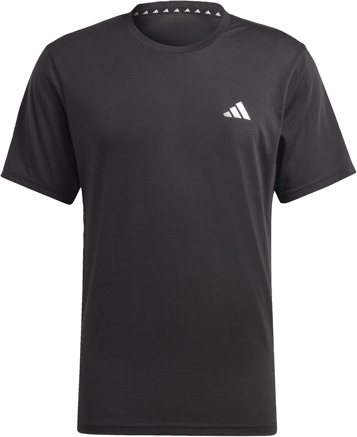 تيشيرت تدريب رجالي تي ار اي اس كومف من اديداس، بلون أسود/أبيض ... - view 1