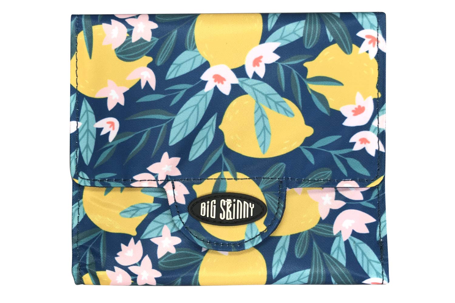 Big Skinny Women's Trixie Tri-Fold Slim Wallet, Holds Up to 30 Cards