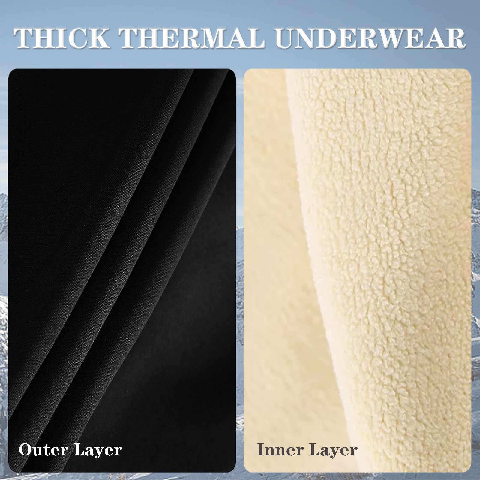 Pantaloni Termici Riscaldati per Le Donne Leggings Foderati in Pile Long Johns 6 Zone Pantaloni Riscaldanti