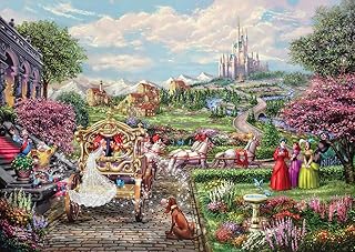 MIGHTYPRINT Disney – Cinderella Happily Ever After – Dancing in the Starlight - Durable 24” x 17 Wall Art – NOT Made of Paper – Officially Licensed Collectible