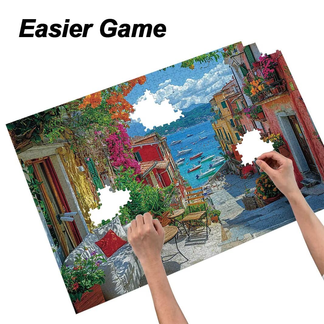 Puzzle 2000 Pezzi, Puzzle Italia per Adulti, 100x71cm, Compact Box -4616