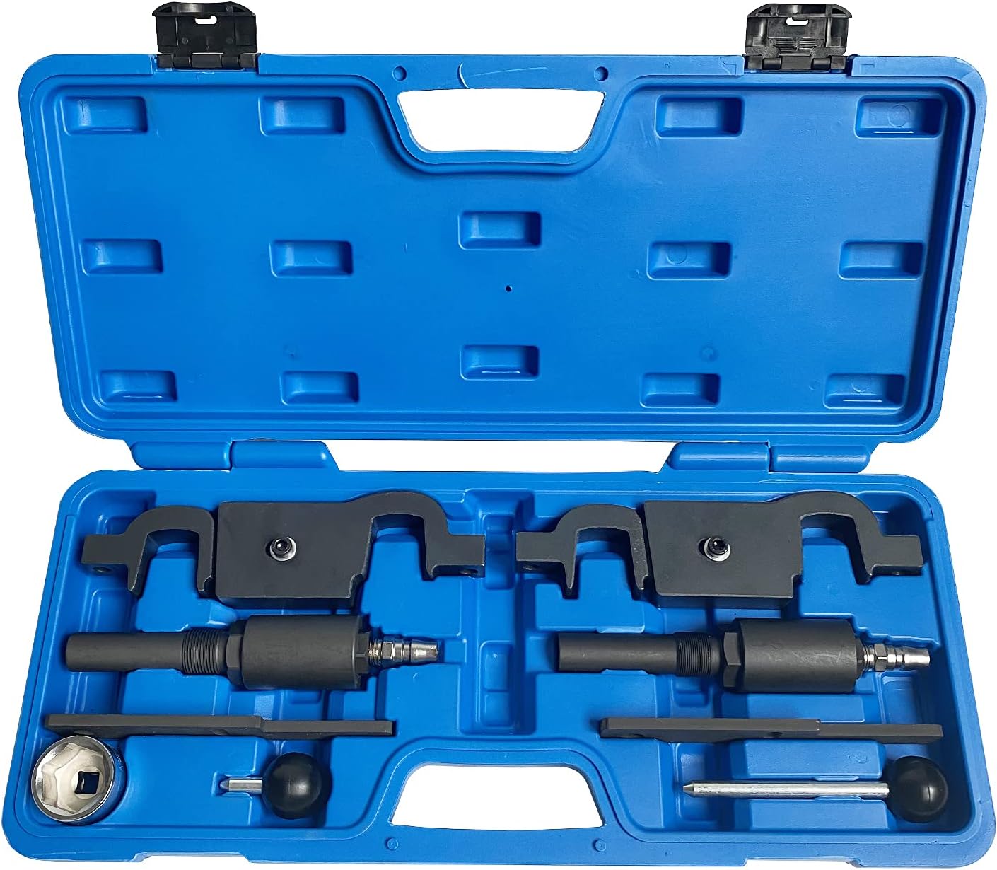 V6 V8 Engine Camshaft Timing Locking Tool Compatible with Porsche Cayenne Panamera 3.6L 4.5L 4.8L Engine Timing Belt Alignment Tensioner Tool Compatible with Audi Q7 9678/9595