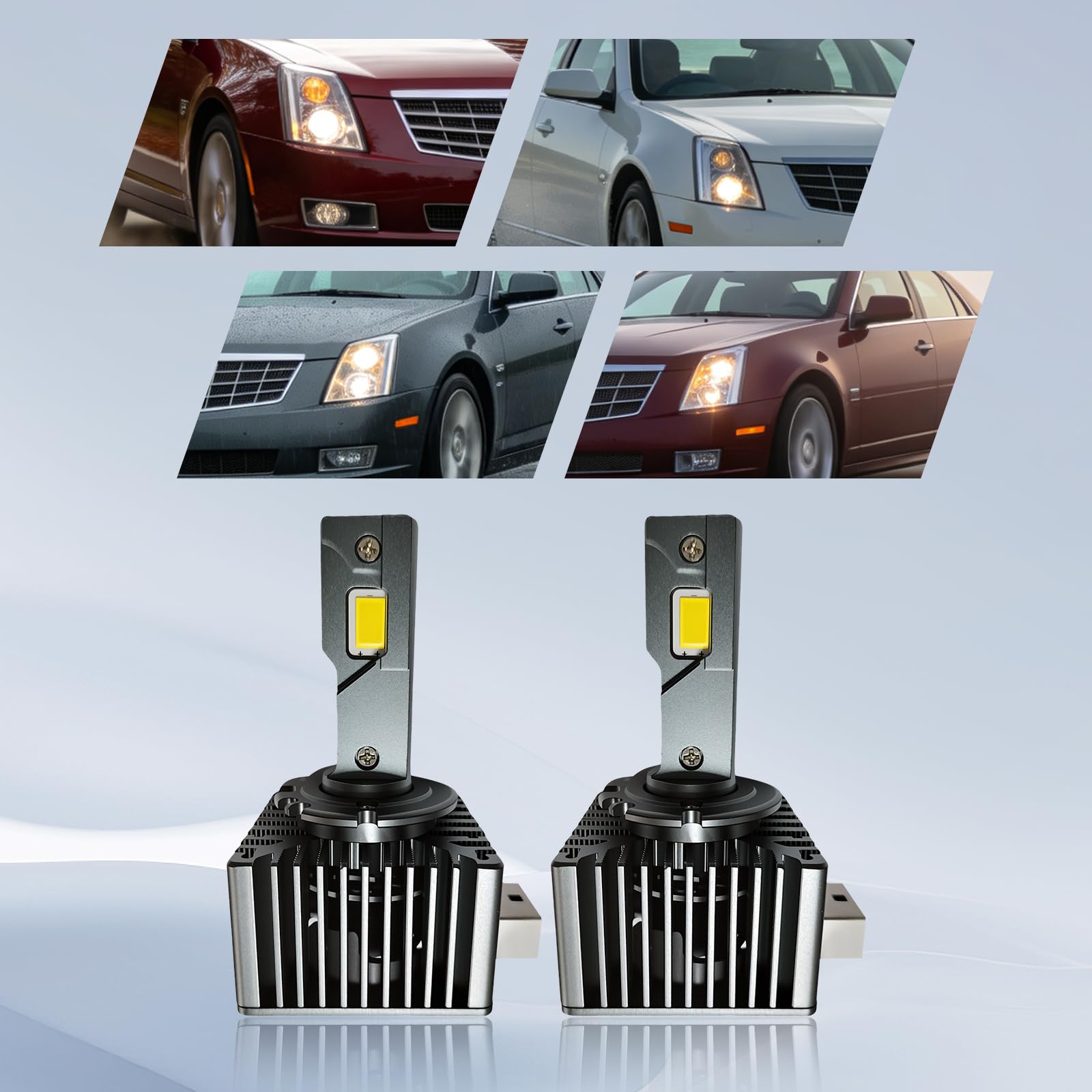 Lampada ad alte prestazioni D1S 6000K Diamond Super Bright Faro Auto Dual