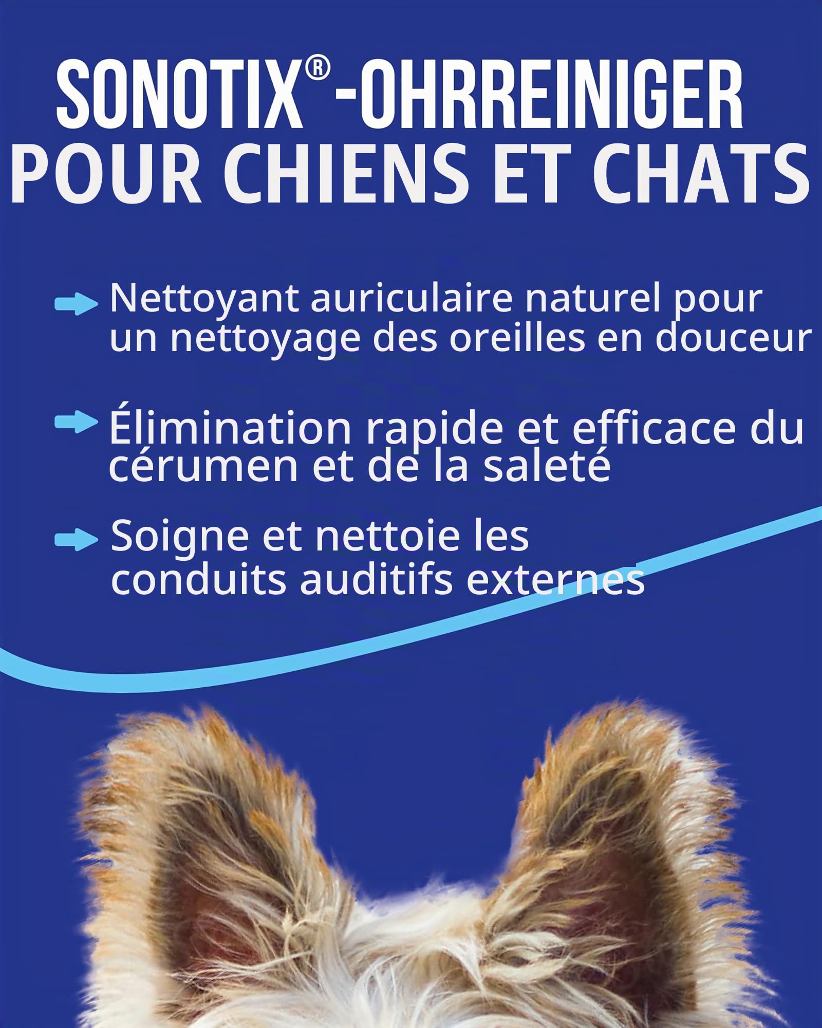 Vetoquinol Sonotix Lotion Auriculaire FL pour Chien