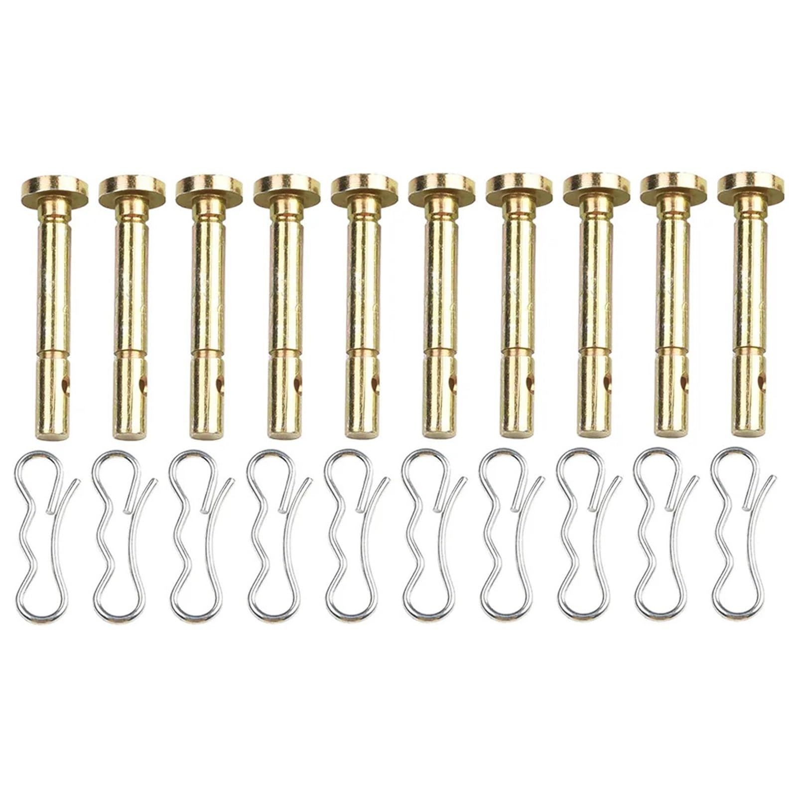 Zyrqon One Color Shear Pins 73804155 For Snow Blowers With Cotter Pins Designed To Withstand Tough(20Pack)