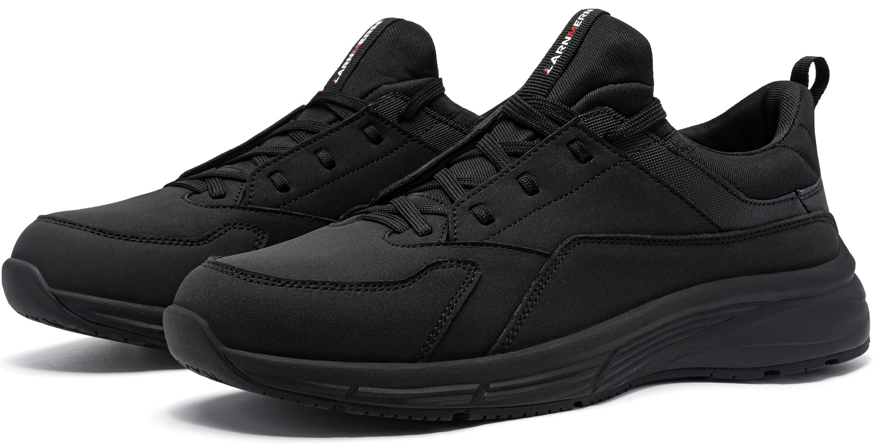 LARNMERN Kochschuhe Herren Damen rutschfeste Küchen Arbeitsschuhe Wasserfeste Koch Schuhe Männer Frauen Laufsohle Non-Slip OHNE-Stahlkappe Leicht Bequeme
