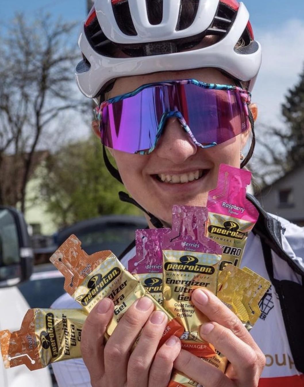 Peeroton Energizer Ultra Gel Peach- Isotonic Energy Gel für maximale Ausdauer mit 26.5 g Kohlenhydraten