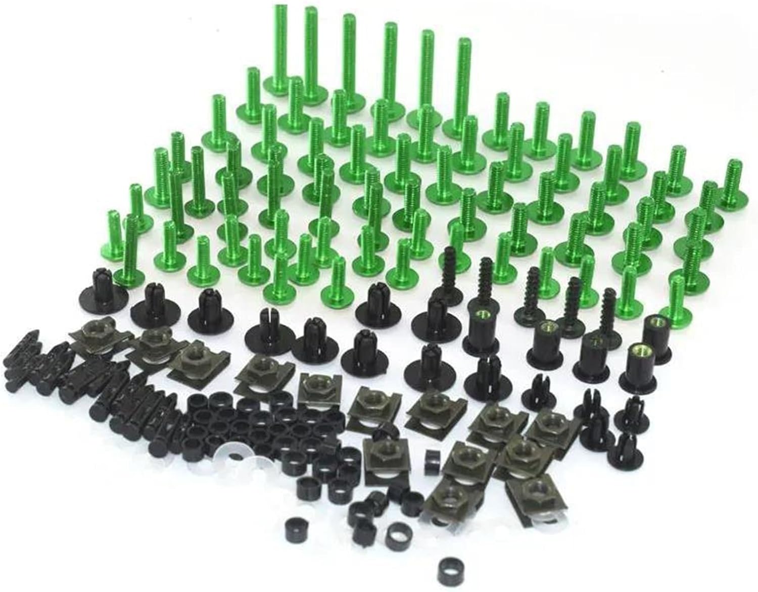 オートバイフェアリングネジボルトフロントガラスネジに適合するZX-6R ZX-10R ZX-14R ER-6N ER-6F ER6N