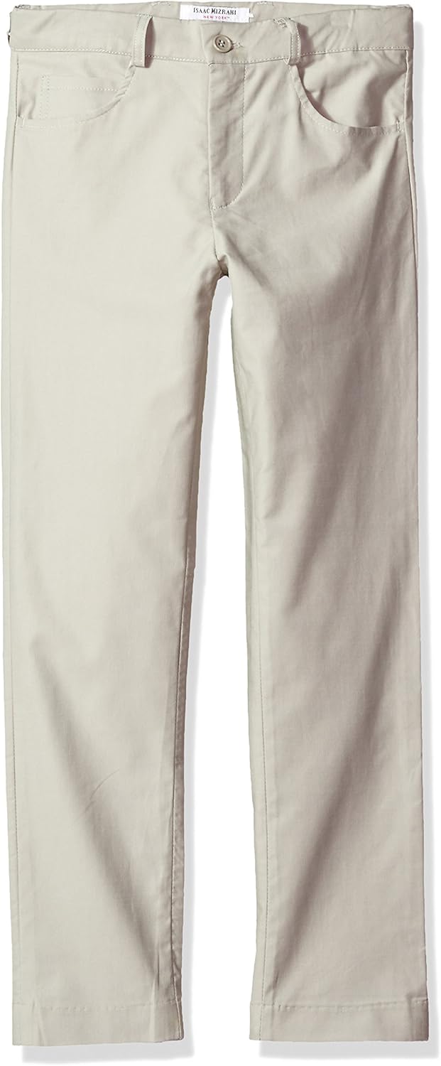 Isaac Mizrahi Boy’s Slim Stretch Cotton Chino