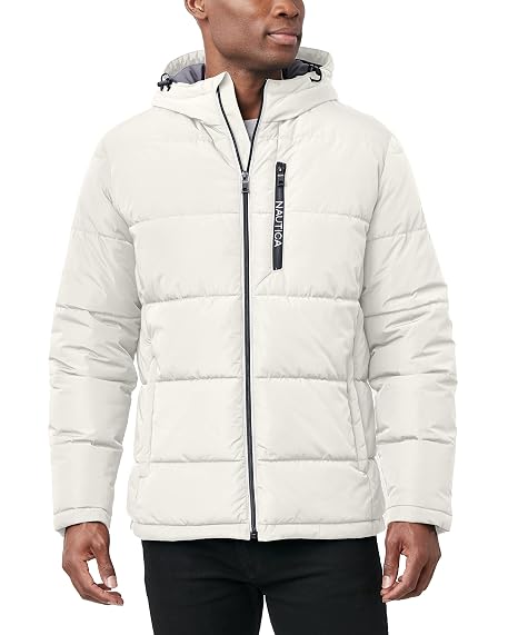Quilted Hooded Parka Jacket at Amazon 