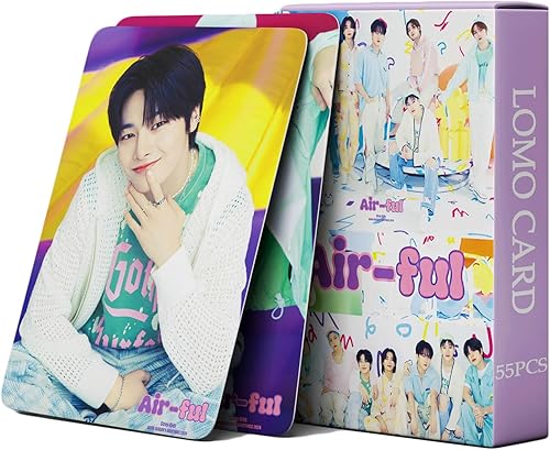 Miniatura 9 de Tarjeta fotográfica para niños callejeros, 55 unidades, tarjeta Lomo para niños callejeros, tarjetas fotográficas callejeras, regalo Hyunjin,