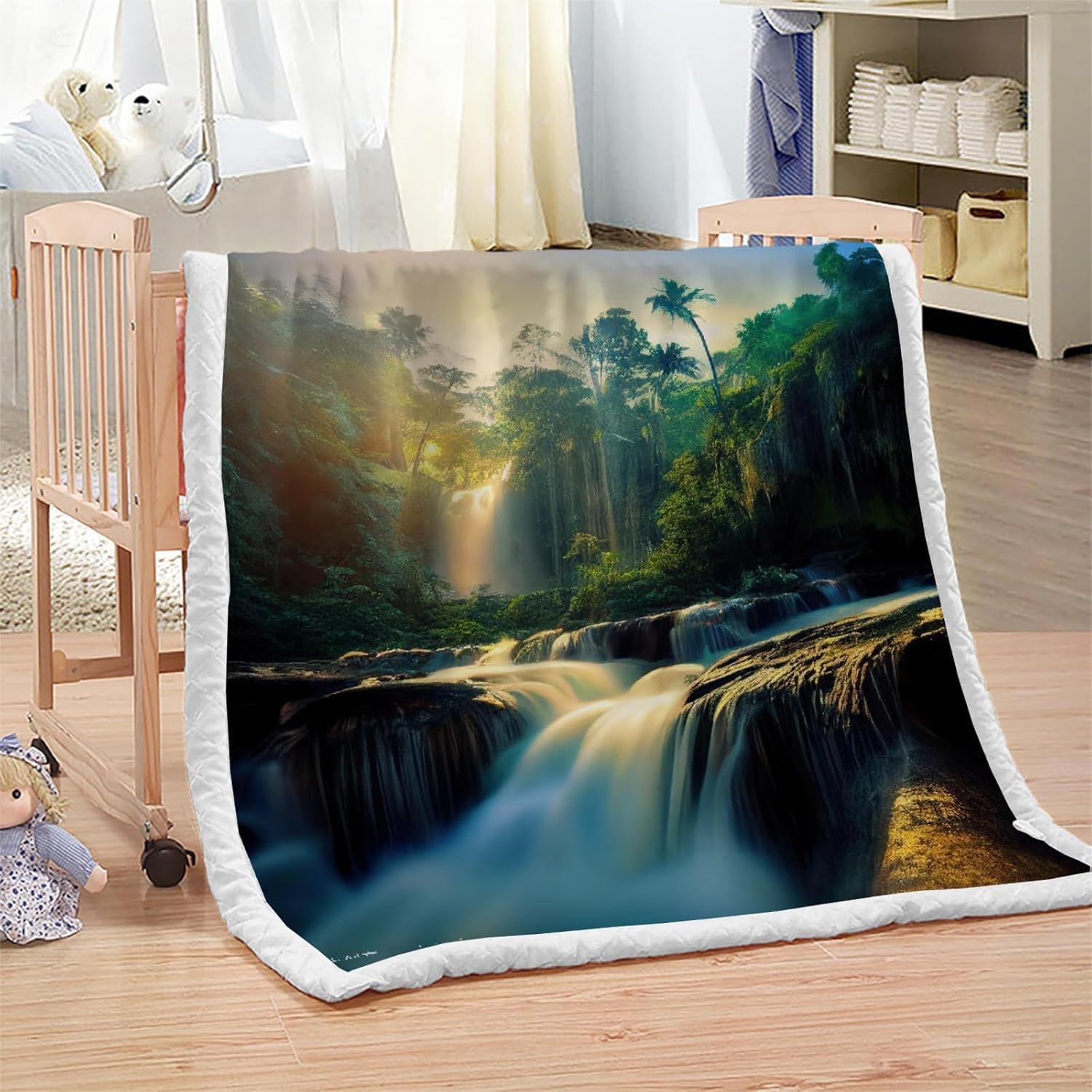 Couverture polaire 150x180 cm contre le froid plaid sherpa lit