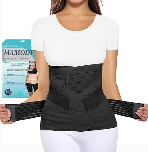 Banda posparto 3 en 1 para el vientre posparto, cinturón de recuperación posparto, soporte para después del parto, fajas adelgazantes, moldeador de