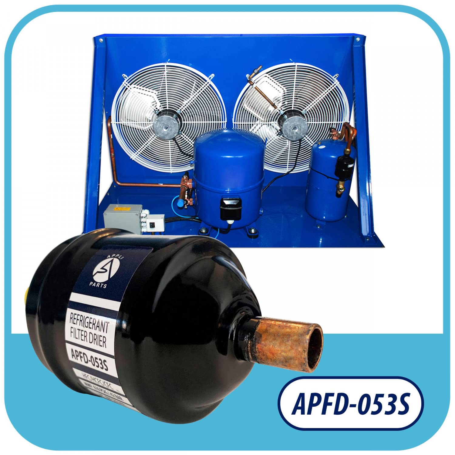 Appli Parts liquid line refrigerant ac filter dryer hvac refrigeration