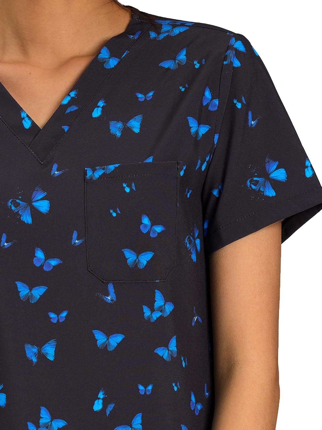 Women's Medical Uniform - V Neck Scrub Tops