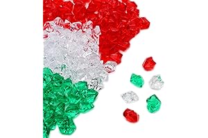 Christmas Box of Rocks Acrylic Ice Rocks Crystal Gems Decoration